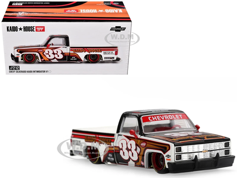Xe Mô Hình Chevrolet Silverado KAIDO Intimidator V1 1:64 Kaido House