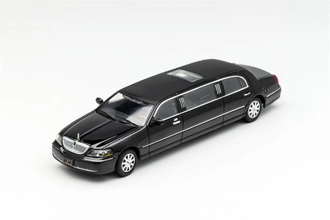 Xe Mô Hình Extended Lincoln 1:64 GCD ( Black )