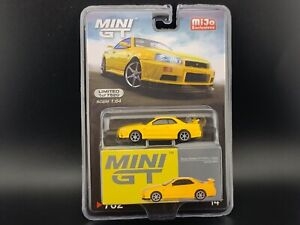 Nissan Skyline GT-R (R34) V-Spec Lightning Yellow