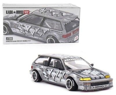 Xe Mô Hình Honda Civic (EF) Kaido Manga V1 1:64 KaidoHouse - C