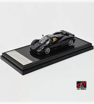Xe Mô Hình Pagani Zonda C12 Couple 1:64 LCD (Black) - D