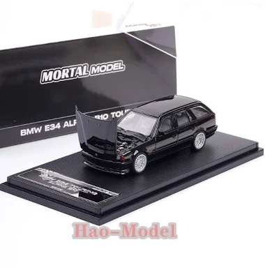 Xe Mô Hình BMW E34 Wagon 1:64 Mortal ( Black )