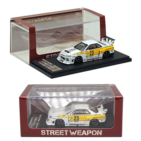 Nissan LB-ER34 Skyline LBWK Liberty Walk White