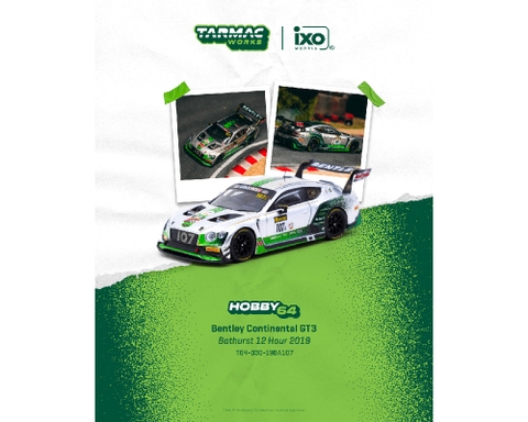 Xe Mô Hình Bentley Continental GT3 Bathurst 12 Hour 2019 1:64 Tarmac Works - E