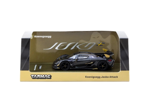 Koenigsegg Jesko Attack Black Carbon Fiber Hong Kong Toy Car Salon 2025