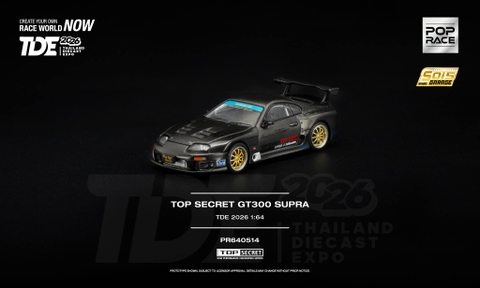 Top Secret GT300 Supra TDE 2026