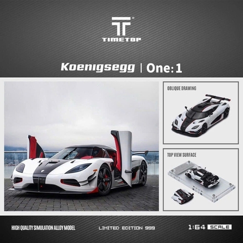 Koenigsegg One:1 mở được nắp máy