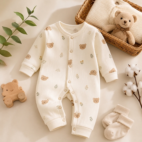 Bộ Body Dài Tay Moru Bamboo Bear 10