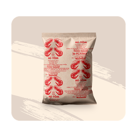Mì kraft đen vị 2 tôm 65g x100(MN)