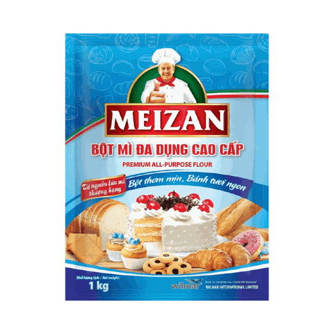 Bột Mì Đa Dụng Cao Cấp Meizan 1kg