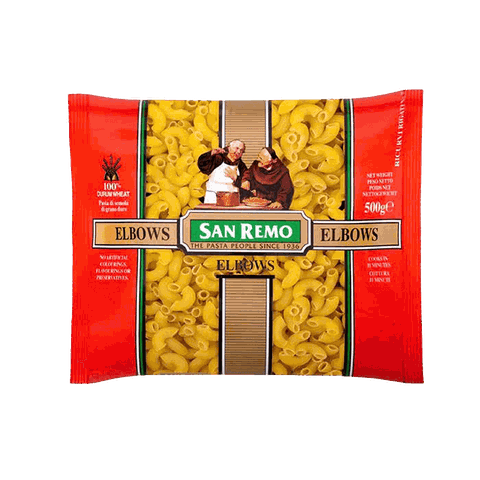 Nui Elbows San Remo 500g