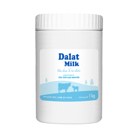 Sữa Chua Không Đường Dalat Milk 1kg