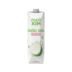 Nước Dừa Xiêm Sen Cocoxim 1L