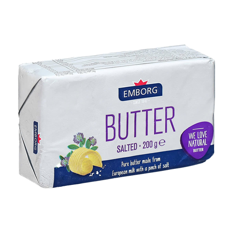 Bơ Mặn Emborg 200g 80% Chất Béo