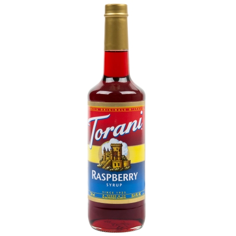 Sirô Phúc Bồn Tử Đỏ Torani Classic 750ml