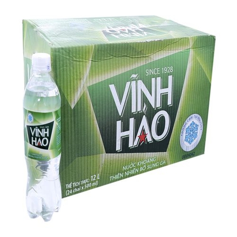 Nước ngọt Vĩnh Hảo Chanh PET 500ml