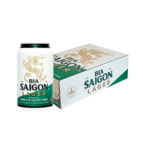 Bia Saigon Lager Lon 330ml