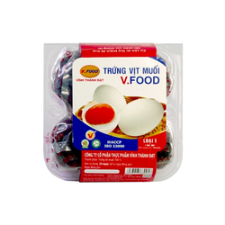 Trứng Vịt Muối V.Food Hộp 4 Quả