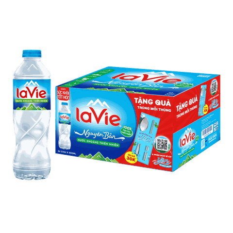 Nước Khoáng La Vie 500ml
