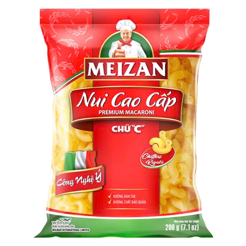 Nui Cao Cấp Chữ C Meizan 400g