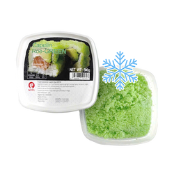 Trứng Cá Ốt Xanh Wasabi Đông Lạnh 500g