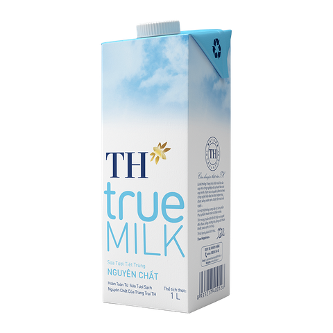 Sữa Tươi Tiệt Trùng Nguyên Chất TH True Milk (Không Đường) 1L