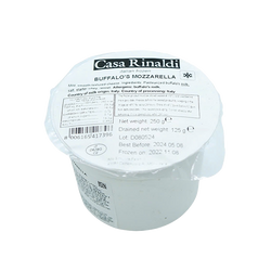 Phô Mai Mozzarella (Sữa Trâu) Đông Lạnh Casa Rinaldi 125g