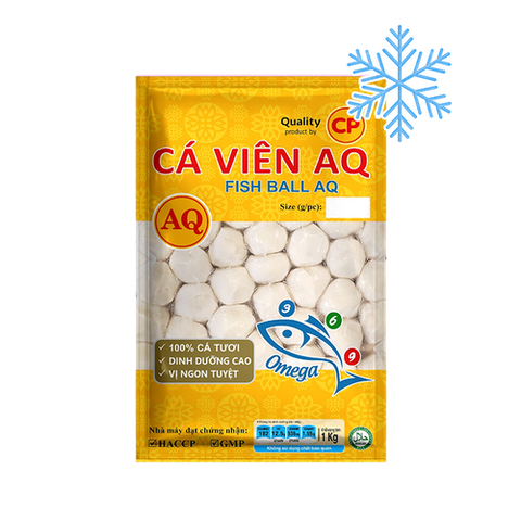 Cá Viên AQ Đông Lạnh CP 1kg