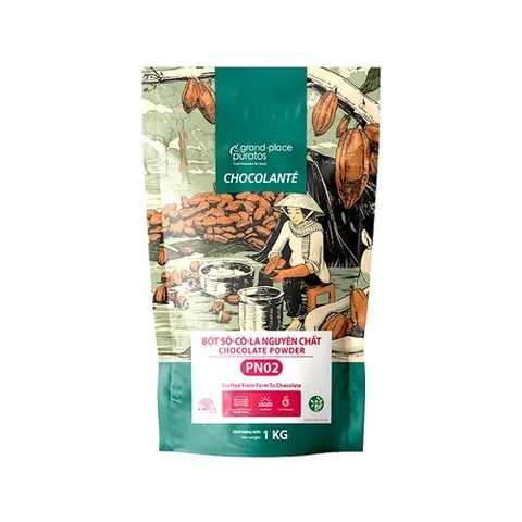 Bột Sô Cô La Nguyên Chất Không Đường Puratos 1kg