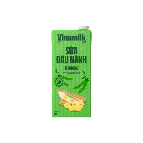 Sữa Đậu Nành Ít Đường Vinamlik 1L