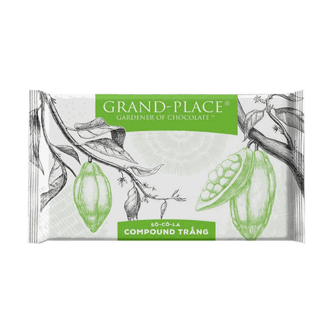 Sô Cô La Compound Trắng Dạng Thẻ GPD 014 Puratos 1kg