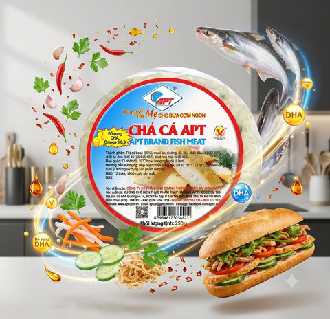 Chả cá APT 250g  (dạng miếng)