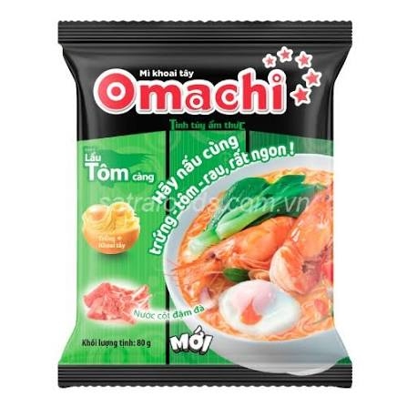 Mì dinh dưỡng khoai tây Omachi hương vị lẩu tôm càng