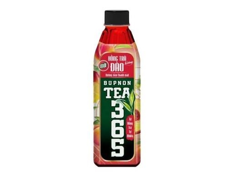 Hồng trà TEA365 hương đào 500ml
