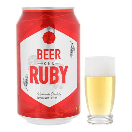Bia Red Ruby KM TC 330ml