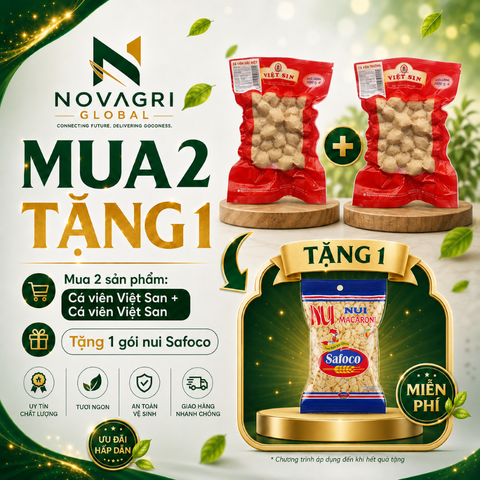 [Mua 2 tặng 1] Cá Viên Đặc Biệt Đông Lạnh Việt Sin 500g + Bò Úc Viên Đông Lạnh Việt Sin 500g