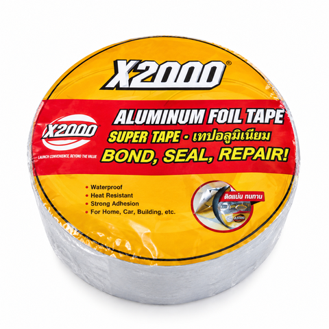 Băng keo nhôm chống thấm X2000 – Aluminum Foil Tape