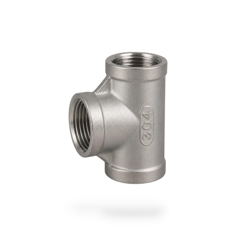 Tê ren trong inox 304 DN10