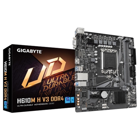 Bo mạch chủ GIGABYTE H610M H V3 DDR4 – Intel H610, LGA1700