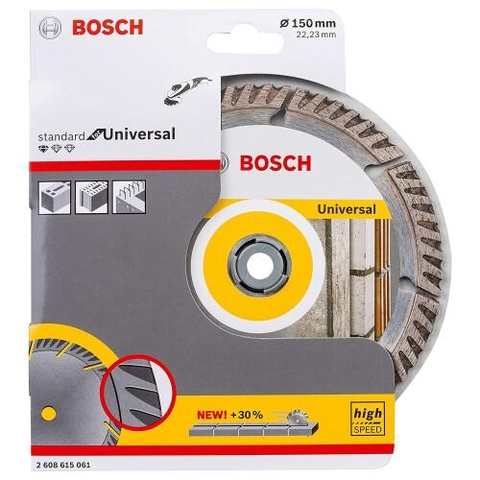 Đá cắt bê tông 150mm – Đĩa cắt kim cương Bosch 2608603330