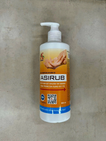 Dung dịch sát khuẩn tay nhanh ASIRUB 500ml – Nước rửa tay khô
