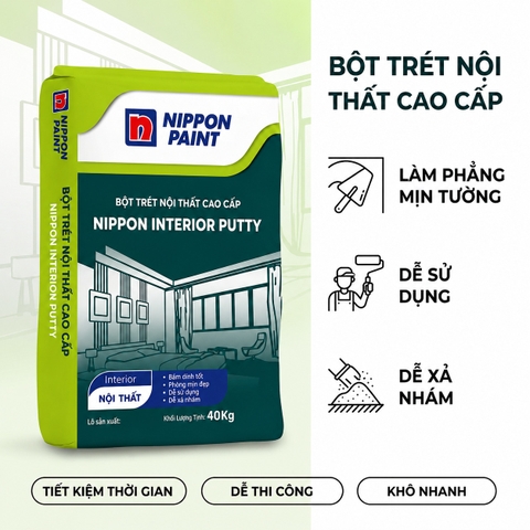 Bột Trét Nippon Nội Thất Putty