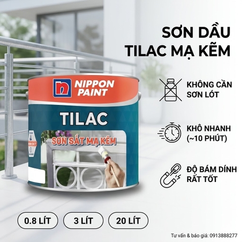 Tilac Sơn sắt mạ kẽm