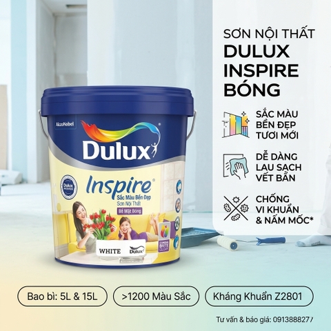 Sơn Dulux Inspire Bóng 39AB