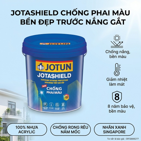 Sơn Jotun Jotashield Chống Phai Màu – Bền Màu