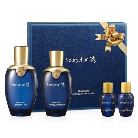 Bộ Dưỡng Da Cấp Ẩm & Chống Lão Hóa Nam Sooryehan Hyobidam Jeongyul Skincare Set
