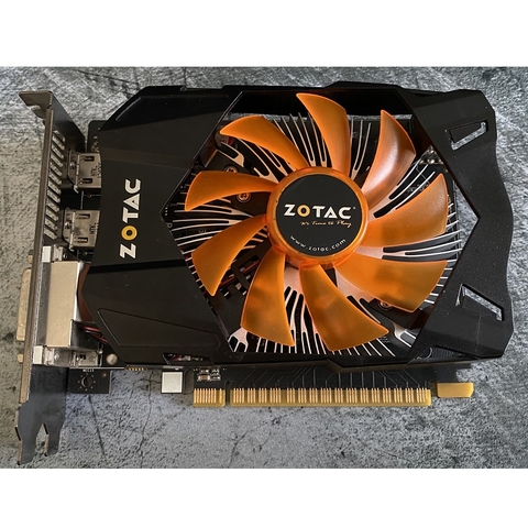 Card màn hình Gaming ZOTAC GTX 650 2GB GDDR5 128bit, hàng zin tháo máy BH 6 tháng