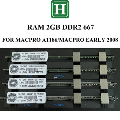 RAM 2GB DDR2 BUS 667 cho Mắcc Pro A1186 - hàng zin tháo máy