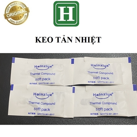 Keo tản nhiệt dạng túi Halnziye - màu trắng