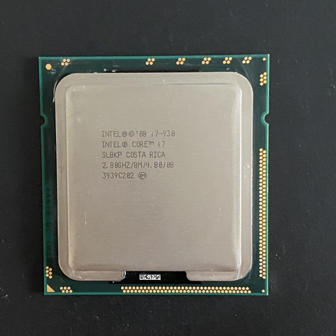 Bộ vi xử lý CPU Intel core i7-930 socket 1366 dùng cho main X58, T3500,...